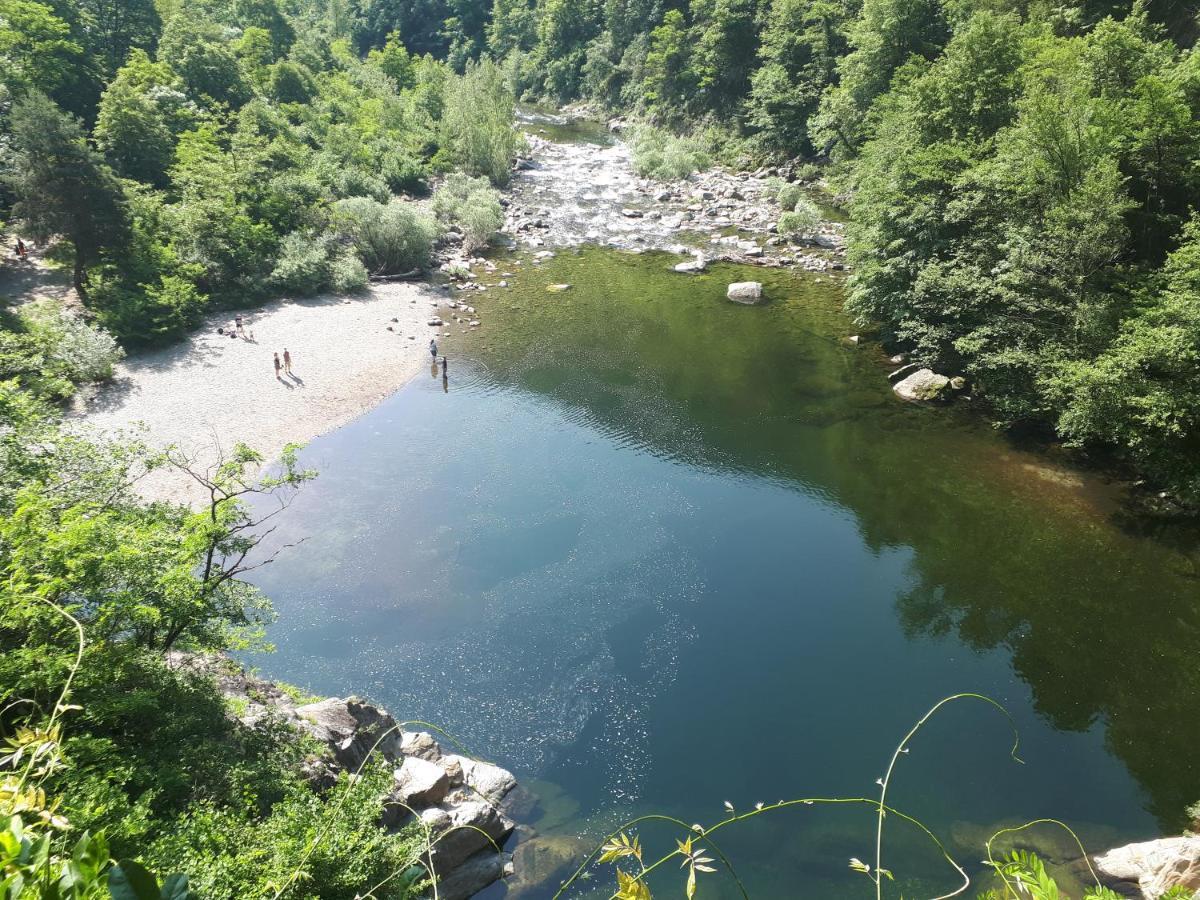 Appartamento La Meridiana A Traffiume Cannobio Kültér fotó